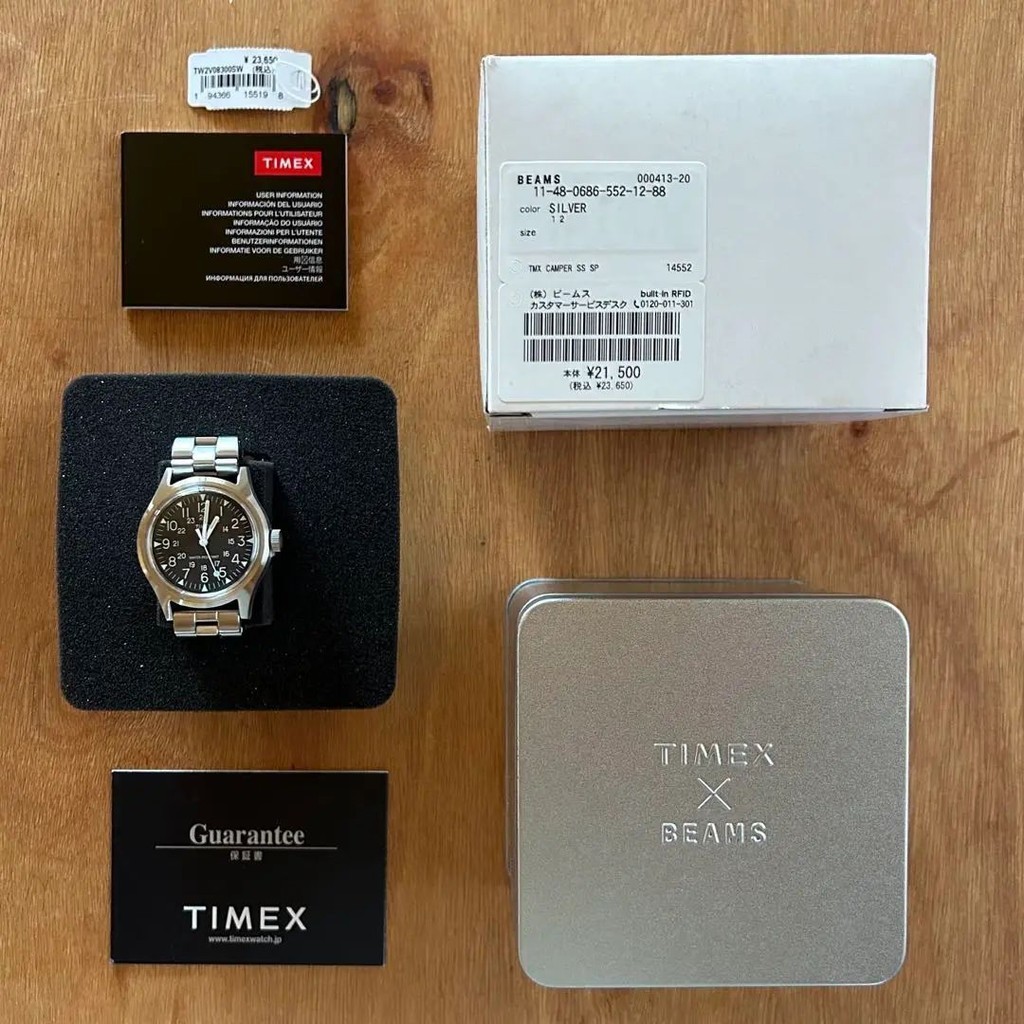 近全新 TIMEX 手錶 Camper BEAMS mercari 日本直送 二手