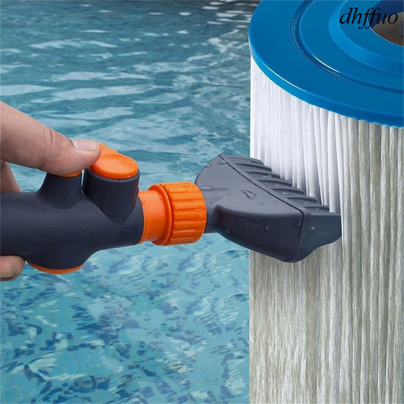 過濾器清潔刷濾水器清潔軟管附件工具游泳池濾芯過濾器清潔器