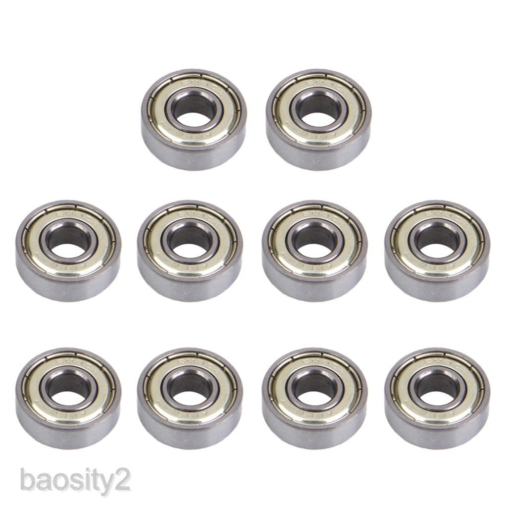 Baosity2 10 件直排輪滑軸承,速滑 608 zz (ABEC-7),