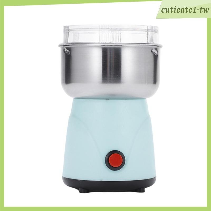 [CuticatecbTW] 電動咖啡豆研磨機家用便攜式不銹鋼多功能穀物研磨機香料研磨機日常使用