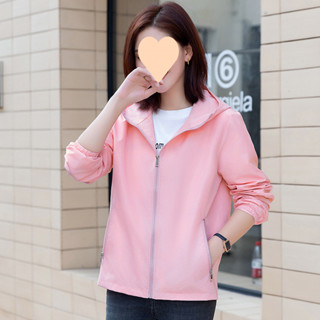 春秋短款風衣 女士百搭短外套 韓版外套 連帽寬鬆外套 休閒