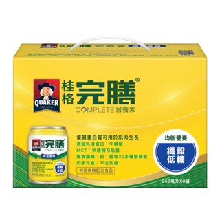QUAKER 桂格完膳營養素纖穀低糖口味8入