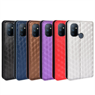 ✅臺灣現貨✅Oneplus一加Nord N100手機殼磁吸翻蓋插卡錢包立體紋皮套書本式防摔保護殼