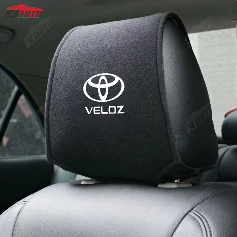 豐田 Veloz 棉質汽車座椅頭枕保護套汽車配件