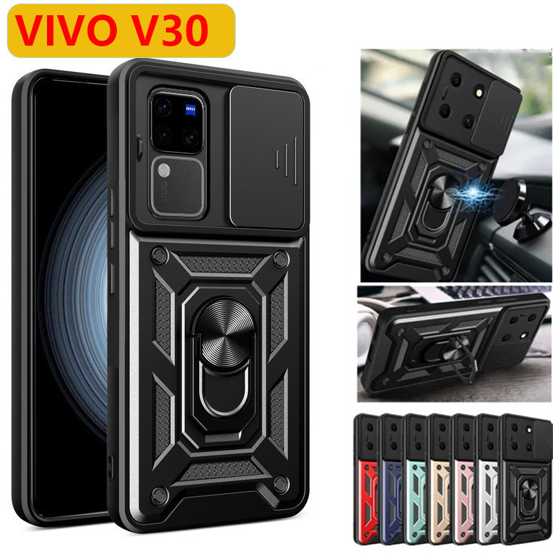 Vivo V30 30V VivoS18 S18 Vivo S18 Pro S18Pro 防震裝甲手機套磁性車載支架的外