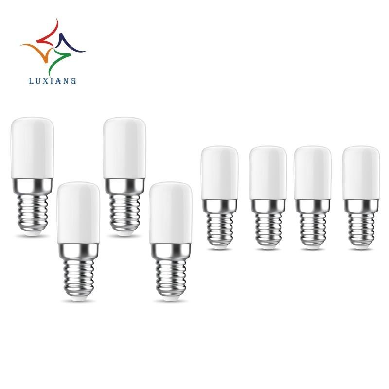 冰箱燈泡,1.5w E14 LED 燈泡,150LM 3000K 節能燈泡,適用於冰箱、抽油煙機 4 件裝