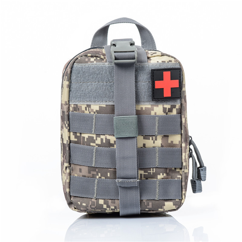 多功能戰術迷彩戶外醫療包 | 野外應急急救包 | 消防戰備救援物資儲備