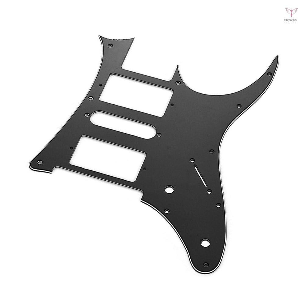 Hsh 電吉他護板 PVC 護板防刮擦適用於 Ibanez g250 吉他替換黑色 1 層