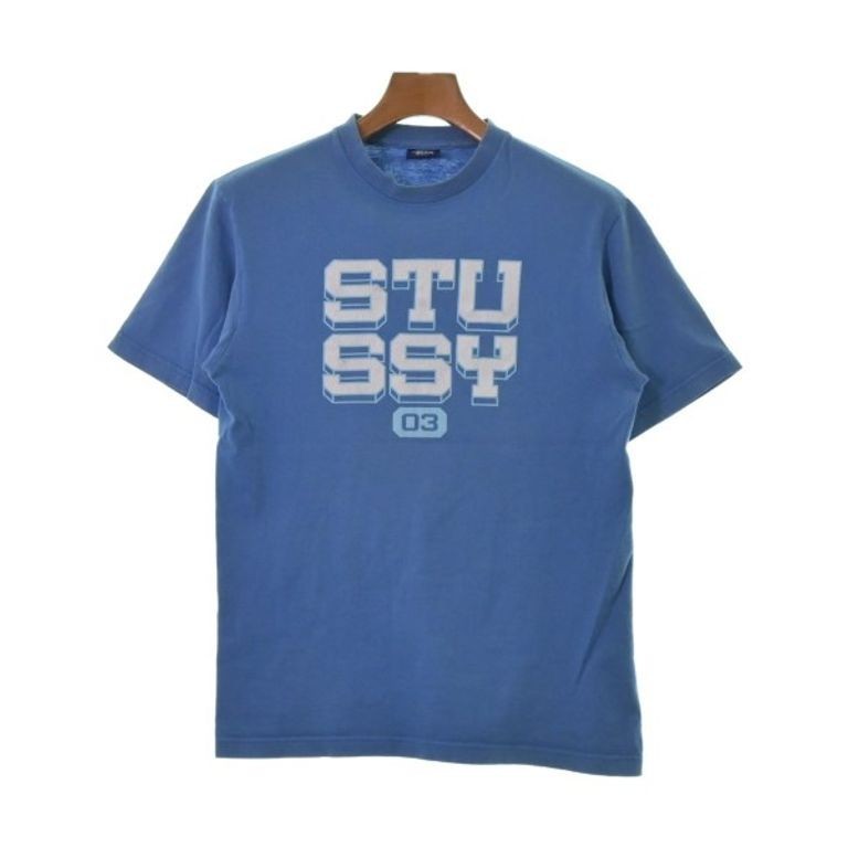 Tussy STUSSY THEE針織上衣 T恤 襯衫男性 藍色 日本直送 二手