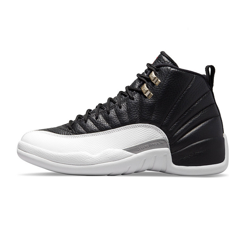 Air Jordan 12  休閒鞋 Playoffs  2022 季後賽 黑白 男鞋 CT8013-006