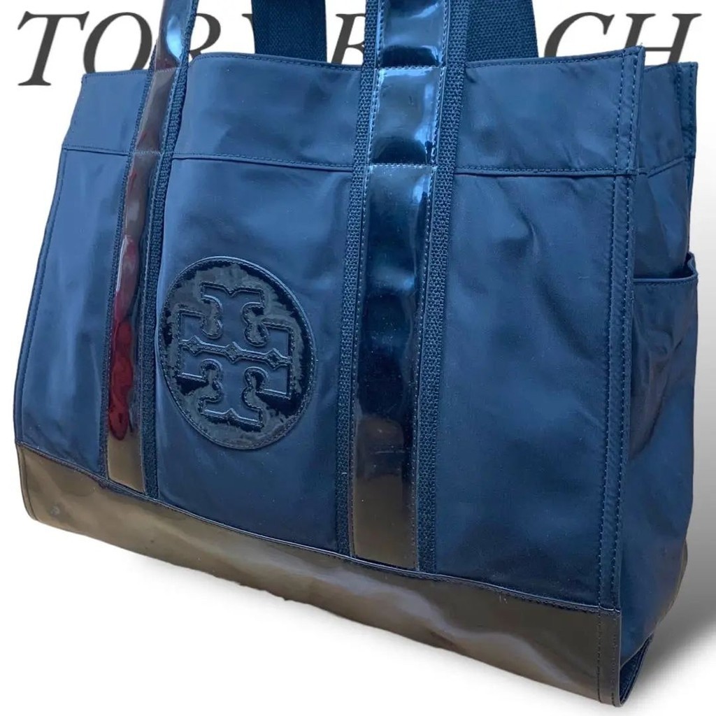 TORY BURCH 肩背包 ELLA 尼龍 黑色 mercari 日本直送 二手