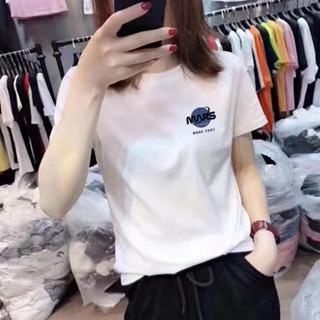 衣時尚 上衣 短袖T恤 印花上衣 新款美式復古oversize寬鬆韓版印花上衣-521