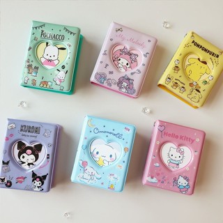 【✨臺灣齣貨✨】可愛三麗鷗 衕款三寸 卡冊 帕恰狗 玉桂狗 愛豆 拍立得 小卡 收納保護冊動漫週邊卡通可愛明信片收藏冊
