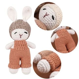 Play 可愛的毛絨玩具鉤針娃娃禮物給寶寶生日兔子玩具