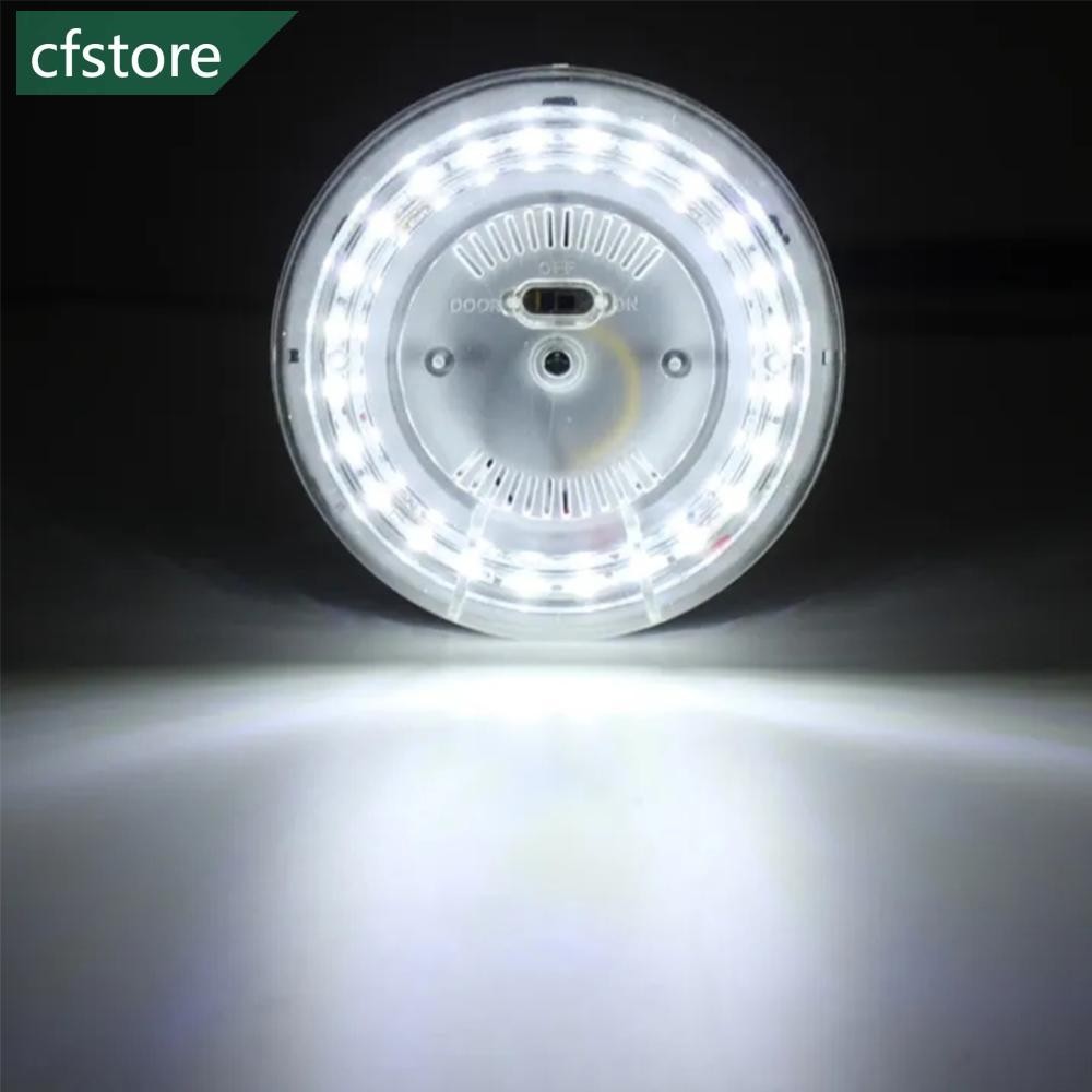 Cfstore 24LED 車頂 LED 車內燈圓頂閱讀燈室內車頂吸頂燈 O1Y1