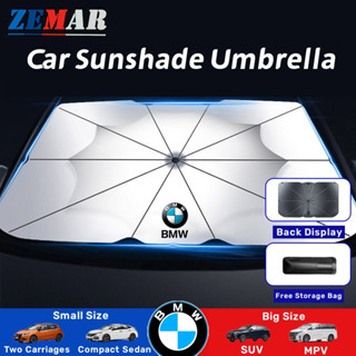 BMW 寶馬汽車遮陽傘汽車遮陽板防紫外線汽車前擋風玻璃罩遮陽罩適用於寶馬 E36 E46 E30 E90 F10 F30