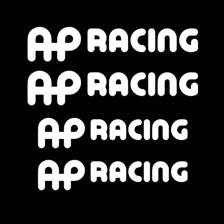 汽車卡鉗貼紙 For AP RACING 卡鉗貼品牌 剎車貼個性貼紙耐高溫 TL3Y