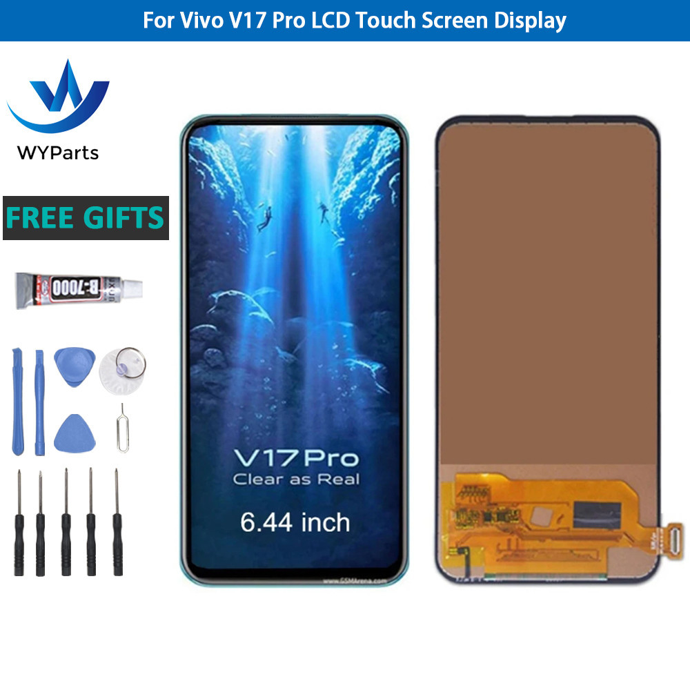 適用於 Vivo V17 Pro LCD 顯示屏觸摸屏數字化儀組件更換
