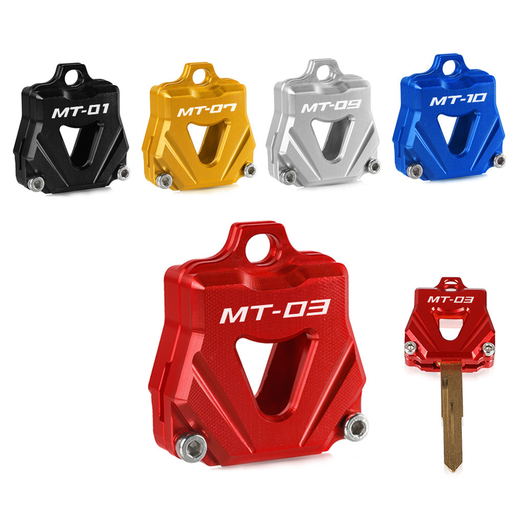 山葉 適用於雅馬哈 MT01 MT03 MT03 MT07 MT09 MT10 摩托車 CNC 鑰匙套蓋創意產品鑰匙包外