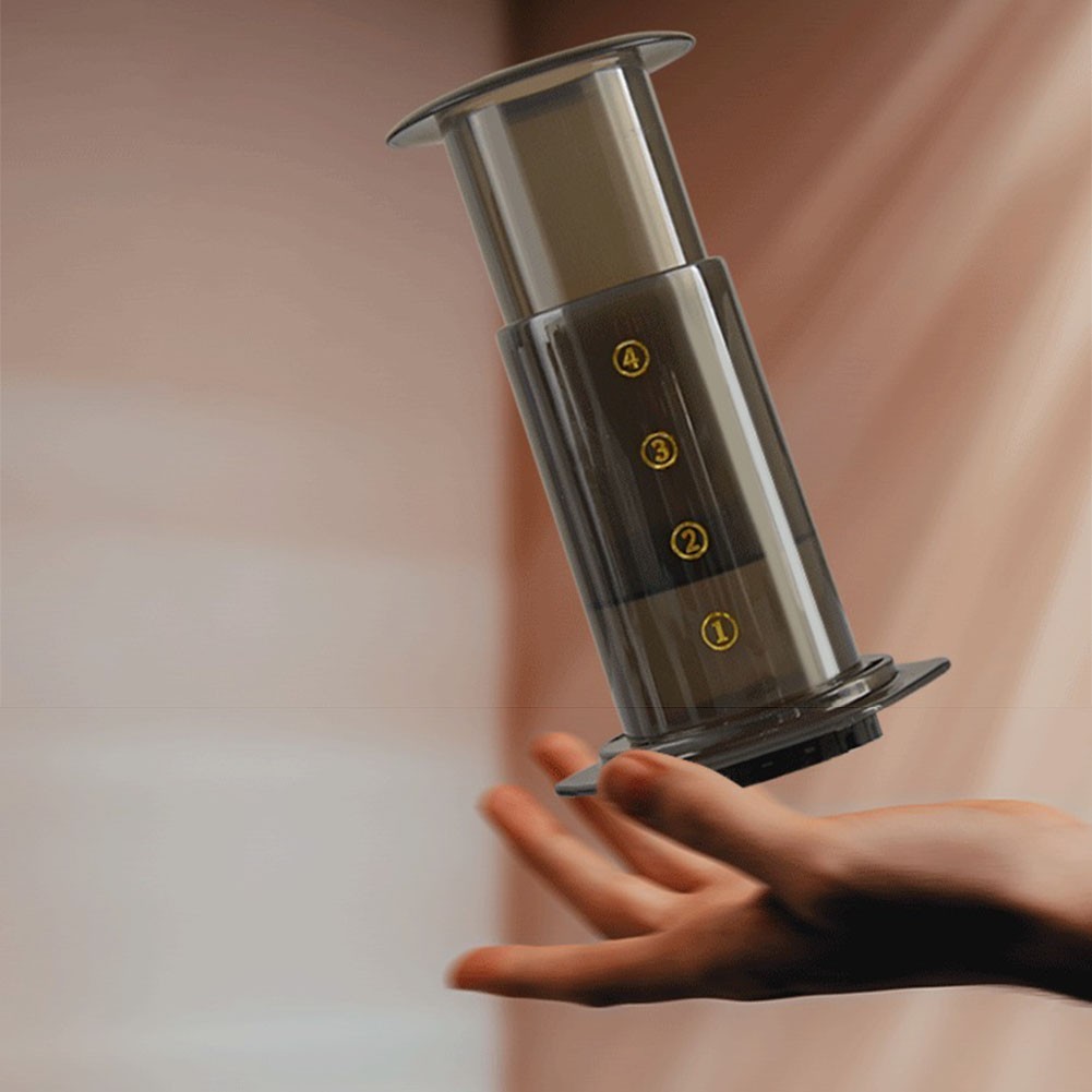 &lt;有貨&gt; 咖啡機手壓便攜式手動咖啡過濾壺濃縮咖啡滴水機