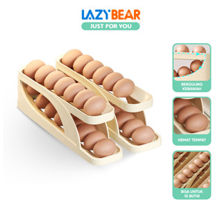 Lazy Bear Minimalist Tier Egg Storage Holder E12 自動雞蛋存放架 15