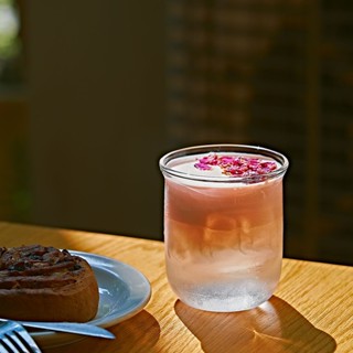 耐熱ins拿鐵杯雞尾酒玻璃杯美式冷飲咖啡杯杯子簡約飲品輕薄茶杯hyfd
