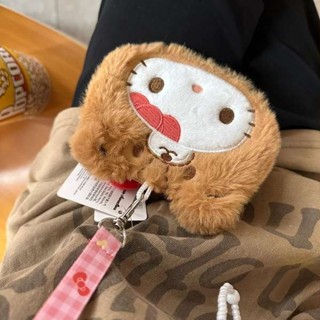 護照套 護照收納包 可愛卡通三麗鷗hellokitty卡包零錢包掛脖證件收納包學生卡收納