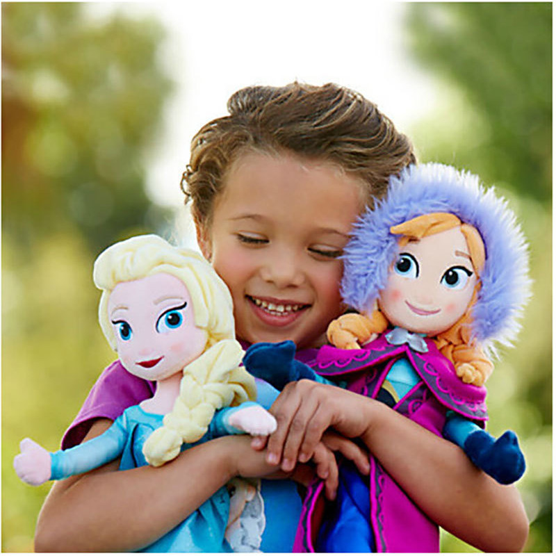 冰雪奇緣2安娜艾莎公仔Anna Elsa公主雪寶卡通毛絨玩具