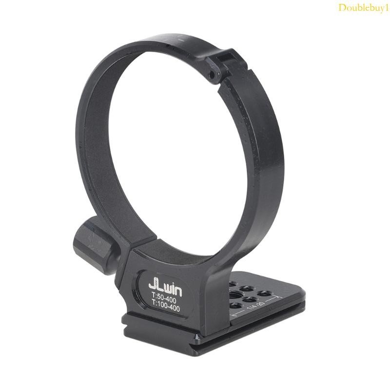 Dou 鏡頭環支撐三腳架安裝環,帶快速釋放板,適用於 50-400mm 索尼 100-400mm VR 鏡頭