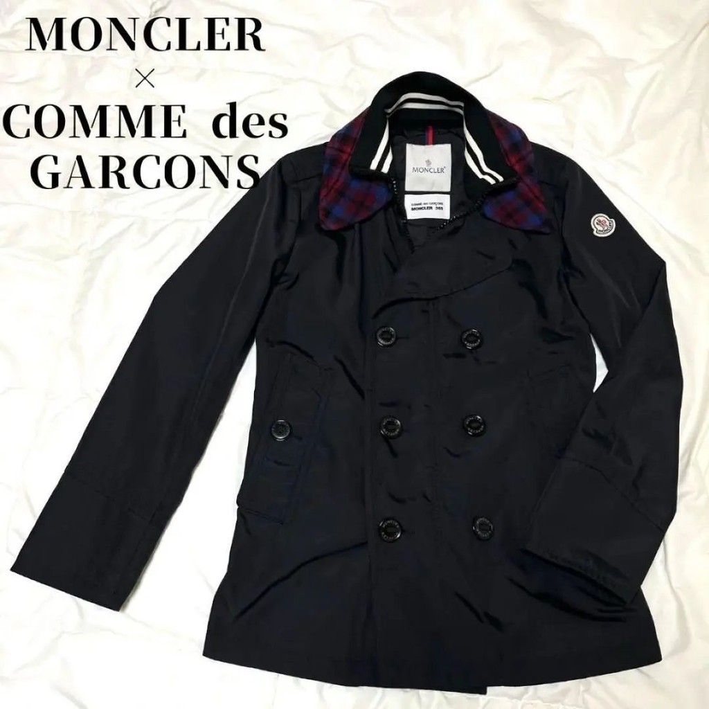 Moncler 盟可睞 外套 長版風衣 大衣 黑色 mercari 日本直送 二手