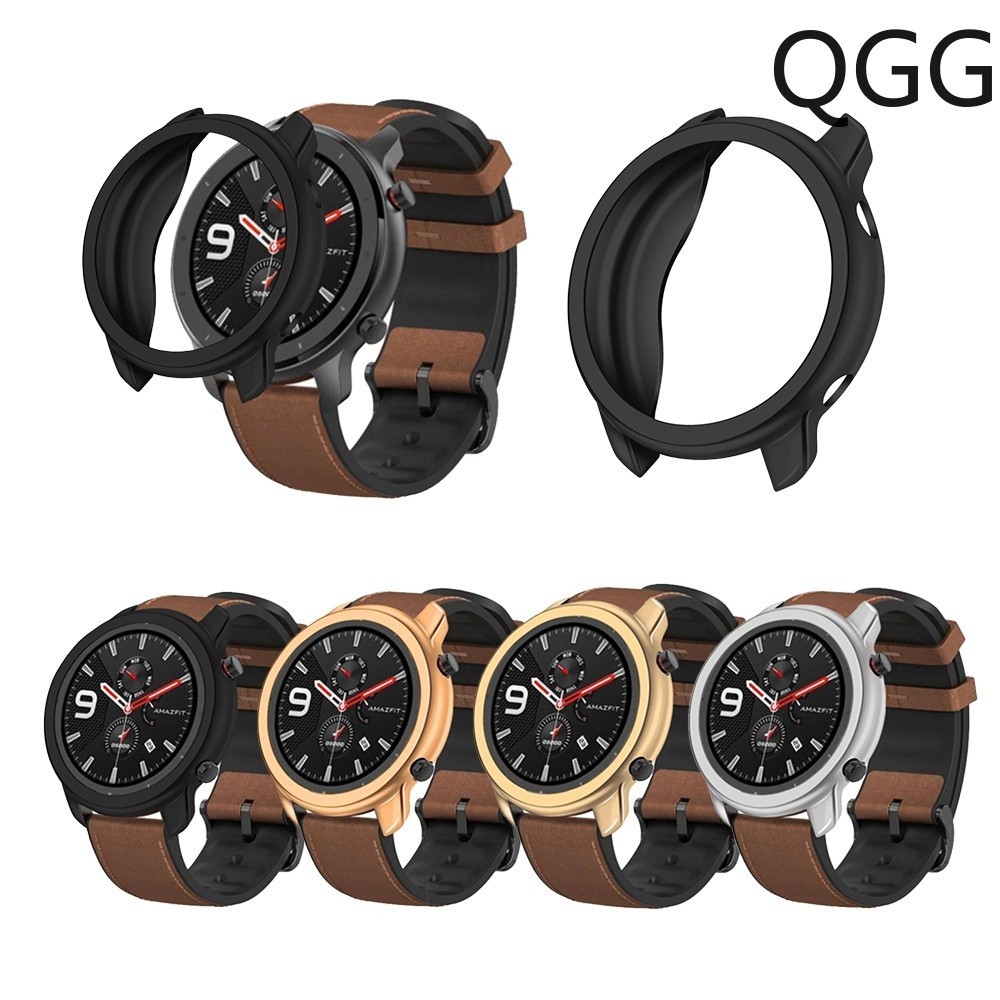 5片裝 華米Amazfit GTR保護貼軟膜 華米Amazfit GTR 42mm / 47mm電鍍TPU防摔軟殼保護套