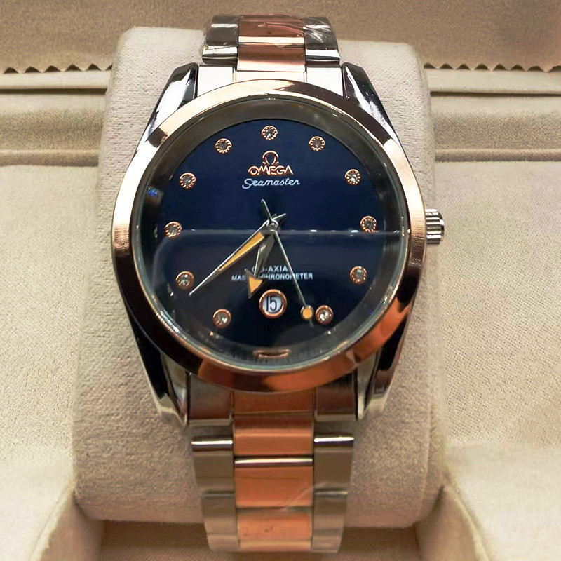 OMG手錶新款石英錶情侶手錶男式手錶OMEGA非機械手錶