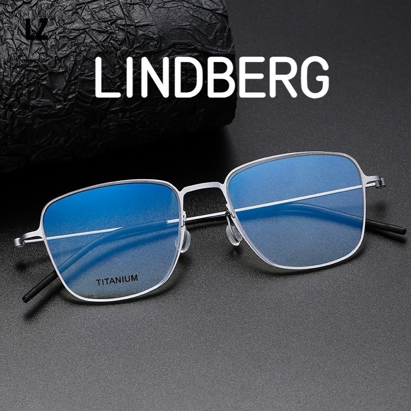 【LZ鈦眼鏡】純鈦眼鏡框 LINDBERG林德伯格衕款 5506丹麥設計師無螺絲結構時尚簡約鈦架 可配 近視眼鏡