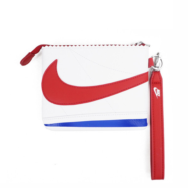 Nike Icon Cortez 手腕包 10x13.5cm 零錢包 經典 阿甘鞋 禮物 白紅 [HF3606-175]