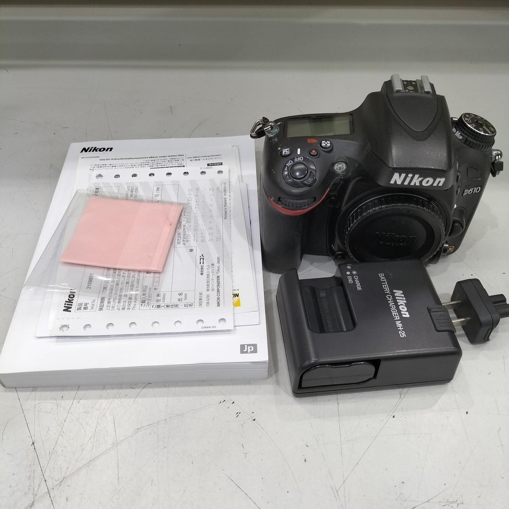 [二手] NIKON D610 數位相機操作確認
