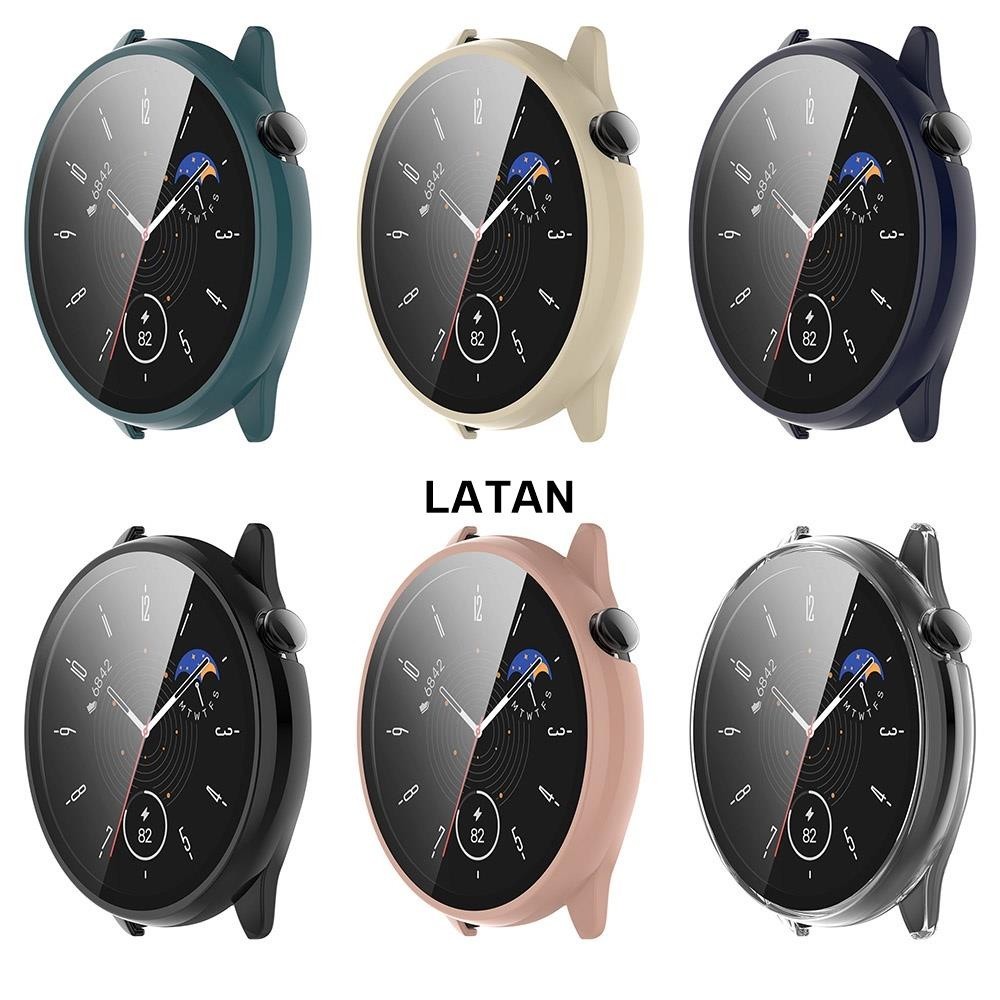 LATAN-適用於華米Amazfit GTR mini智能手錶硬錶 屏幕保護套防摔防刮一體式殼膜一體