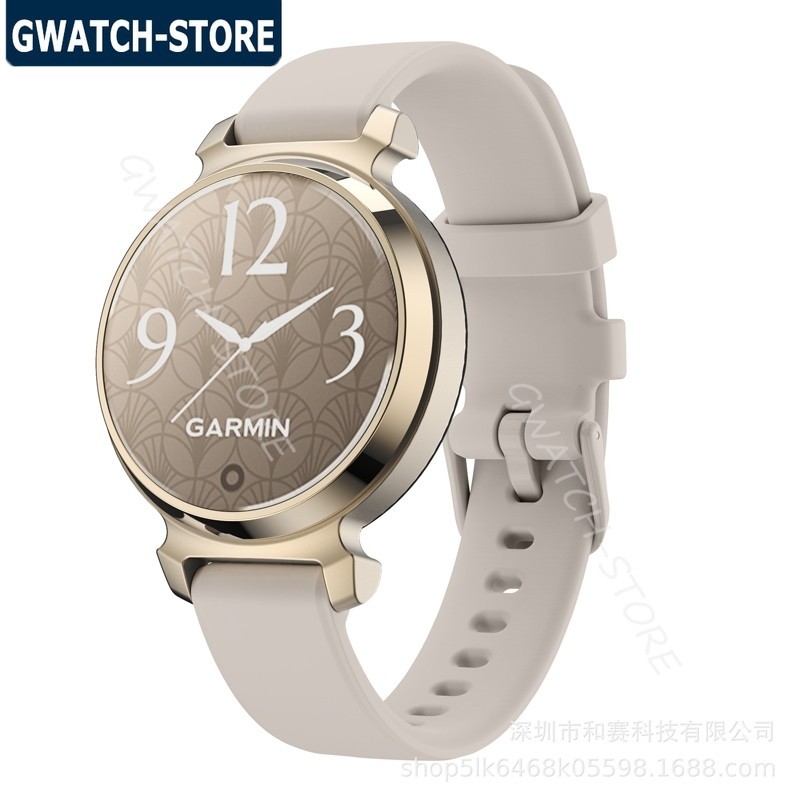 Garmin Lily 2 Lily2 經典智能手錶錶帶可更換運動錶帶配件的軟矽膠錶帶