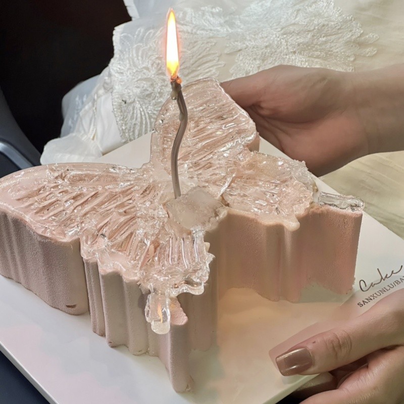 【現貨】【矽膠模具】網紅蝴蝶慕斯矽膠模具 母親節法式冰糖翅膀巧克力 翻糖蛋糕烘焙模具