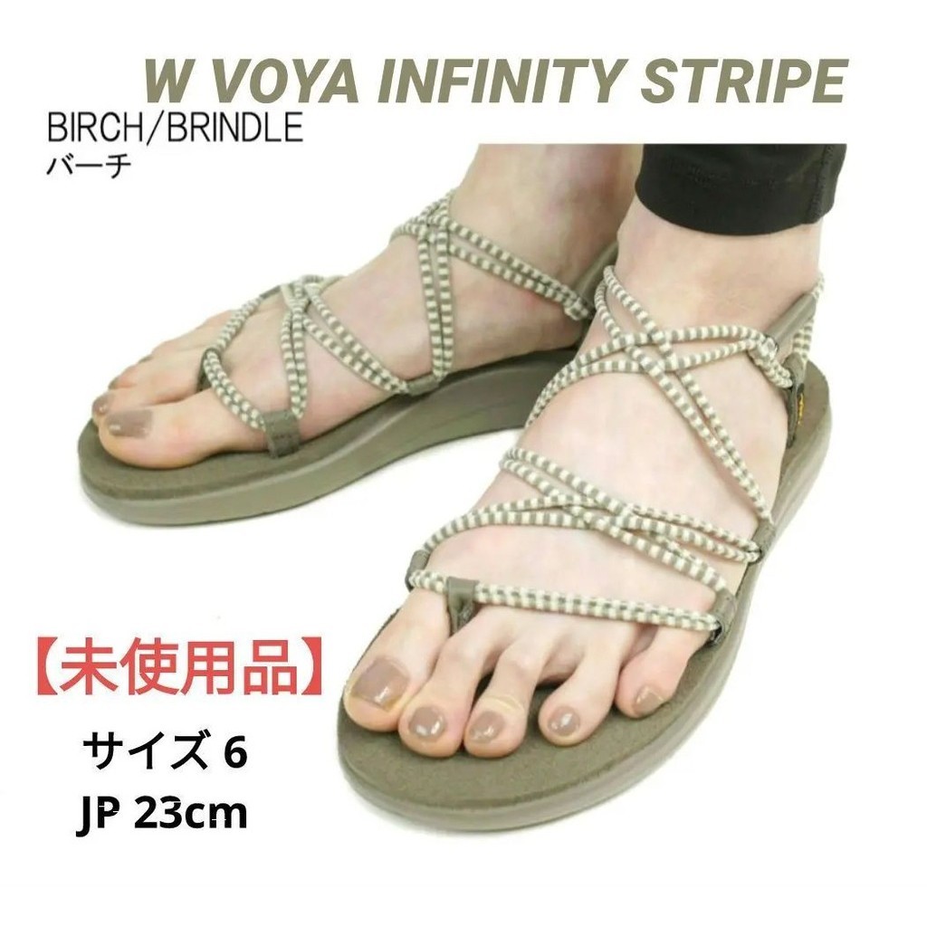 近全新 TEVA 涼鞋 Voya Infinity Stripe 日本直送 二手