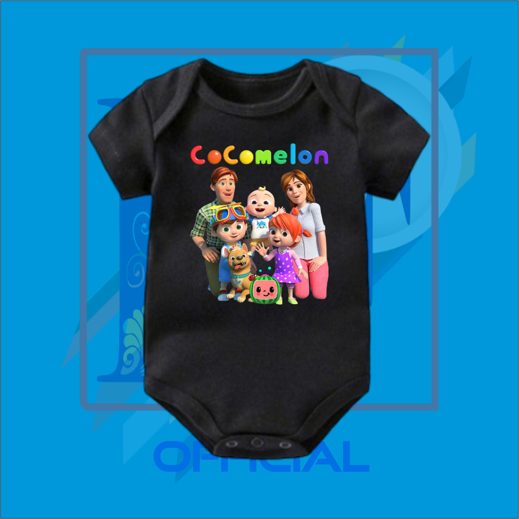 寶寶衣服 JUMPER BABY COCOMELON TSHIRT 卡通兒童動漫COCOMELON人物兒童品牌BABY