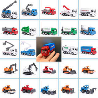 兒童玩具車合金車1:64男孩玩具模擬工程車城市垃圾運輸車挖機模型滑行小汽車