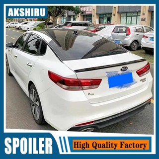 起亞 K5 Optima 2016 汽車配件 ABS 塑膠材料後行李箱唇行李箱翼未上漆彩色後車頂擾流板