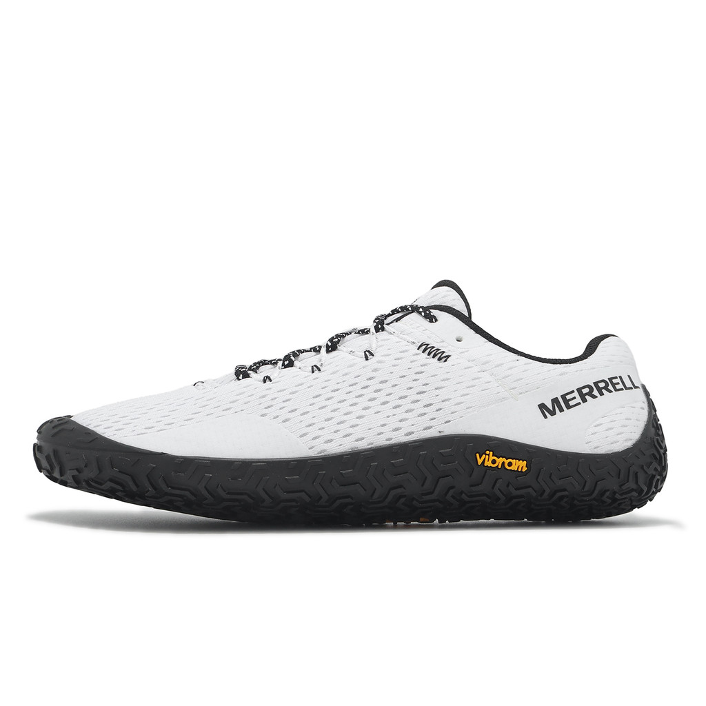 Merrell 溯溪鞋 Vapor Glove 6 男鞋 白 黑 黃金大底 赤足訓練鞋 [ACS] ML500631