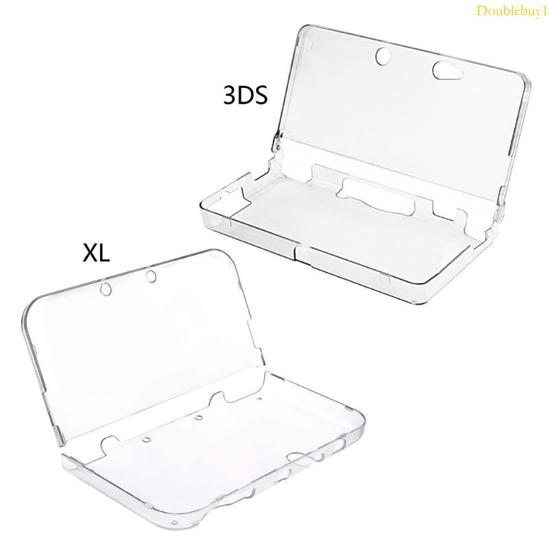 Dou 遊戲手柄保護套透明塑料保護套外殼全覆蓋保護套適用於新 3DS XL LL 新 3DS