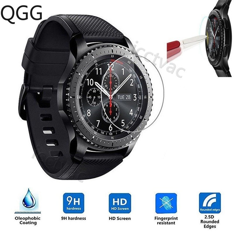 【滿199免運】三星Gear S3 手錶鋼化玻璃膜 Classic 智慧玻璃膜 手錶保護貼膜 S3手表保护贴