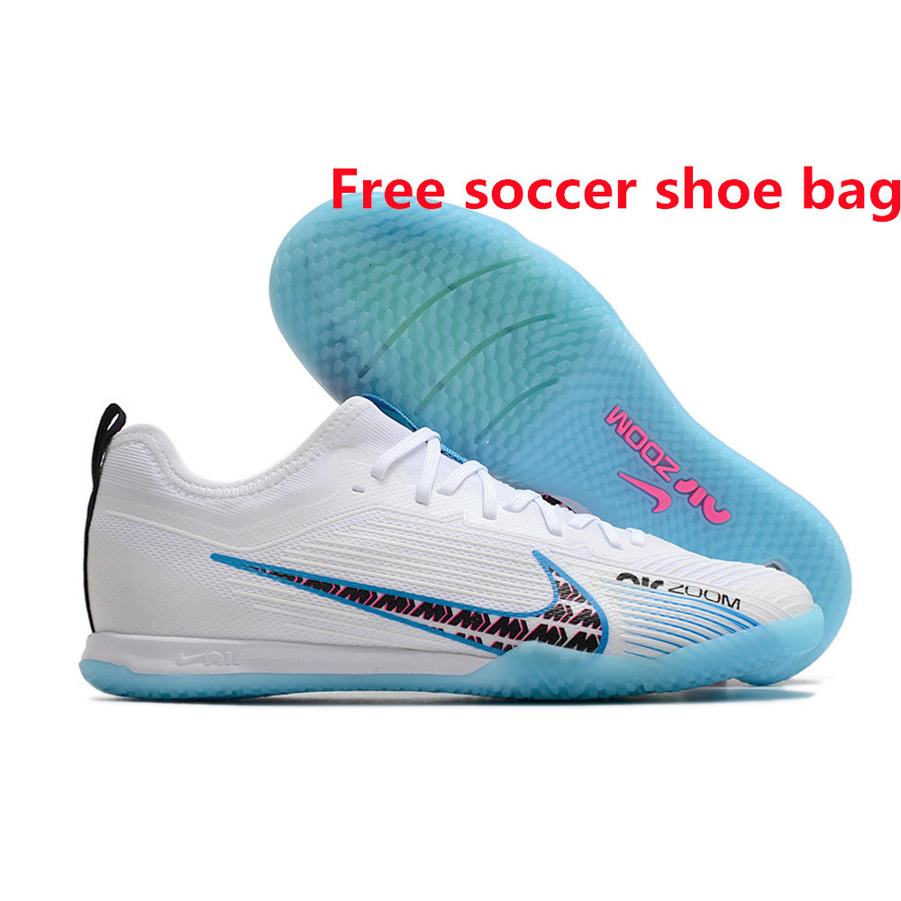 耐吉 【現貨】Nike Air Zoom Mercurial Vapor XV Pro IC 藍白足球鞋 Eur39-4