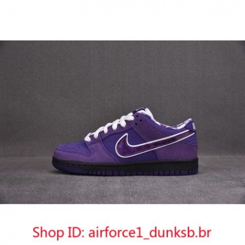 Pure Original Nike SB Dunk Low 概念紫龍蝦 bv1310 555