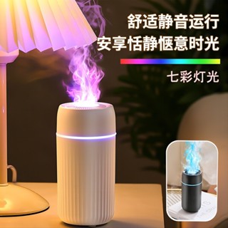 新款七彩氛圍車載香薰機 USB超聲波霧化智慧加濕器創意簡約噴香機