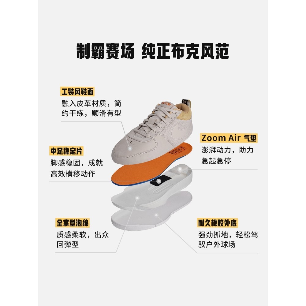 【現貨速發】Nike BOOK 1德文布克1子實戰籃球鞋夏季抗扭緩震FJ4250