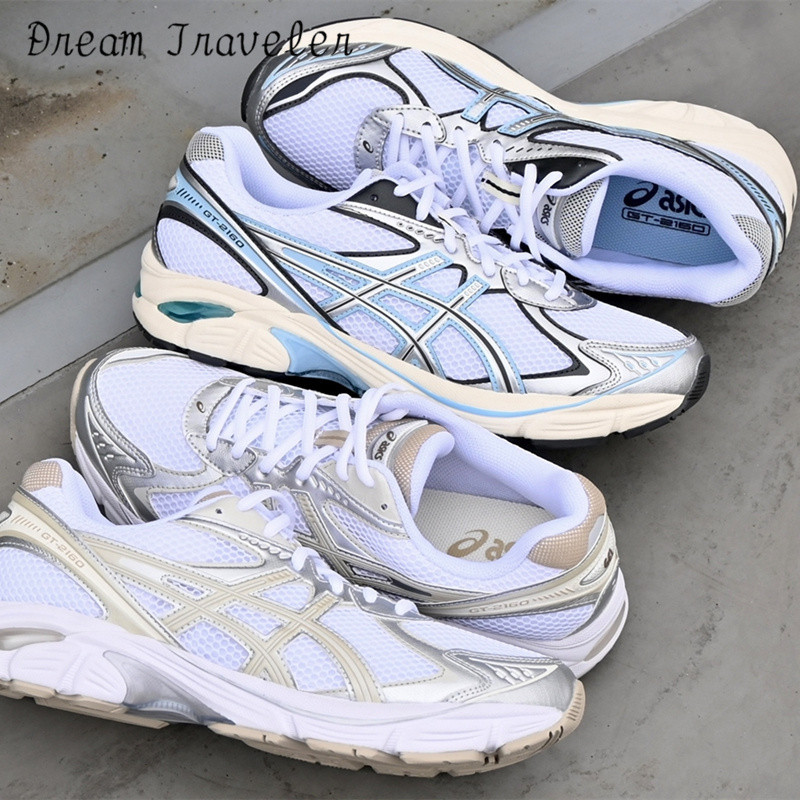 GT-2160 低筒 慢跑 男女鞋 銀藍 1203A544-101 銀金1203A544-100